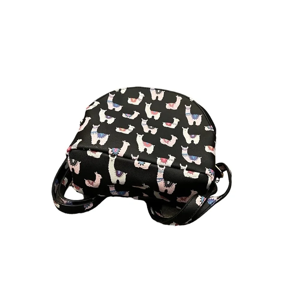 NWT Arizona Jeans &‎ CO Llama Mini Backpack | Black New